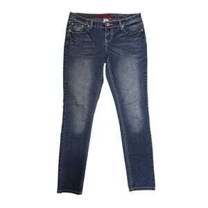 Vintage Bongo Jeans Women Size 9 Original Slim Mom Denim Medium Wash Y2K